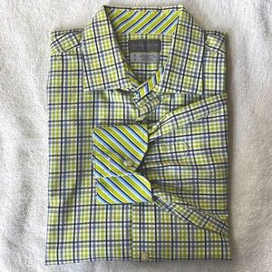Thomas Dean XL casual button down shirt